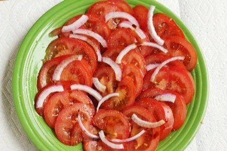Fresh Tomato Salad with Balsamic Vinegar for Memorial Day