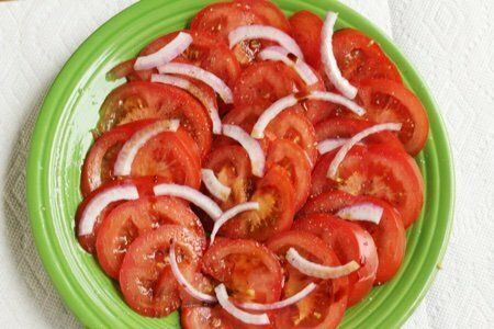 Fresh Tomato Salad with Balsamic Vinegar for Memorial Day