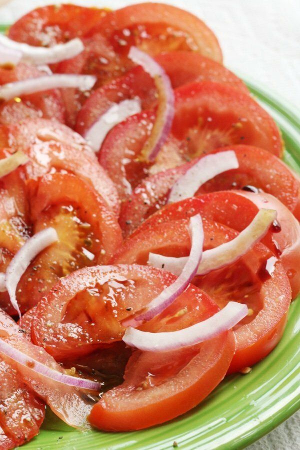 Fresh Tomato Salad with Balsamic Vinegar for Memorial Day