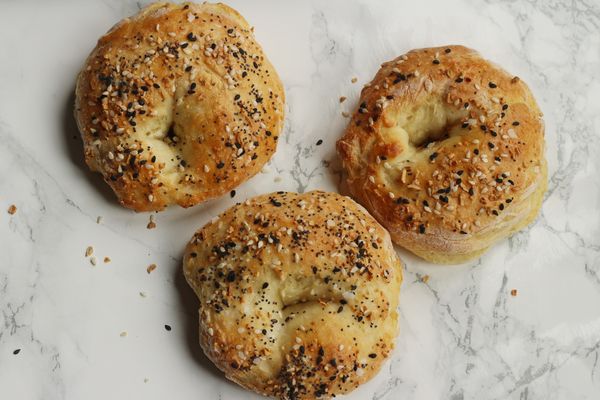 2 Ingredient Dough Bagels: The Easiest Bagel Recipe on the Planet