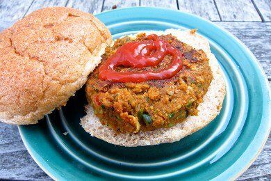 Lentil Chipotle Burger Recipe