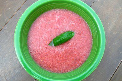 Watermelon Tomato Soup Recipe