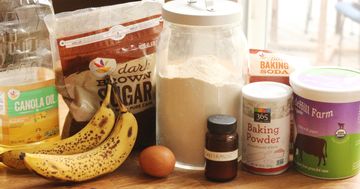 Whole Grain Banana Muffins: One Bowl!