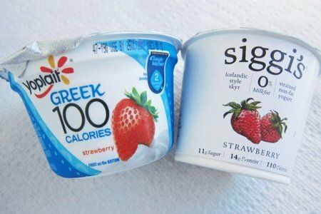 Siggi's versus Yoplait