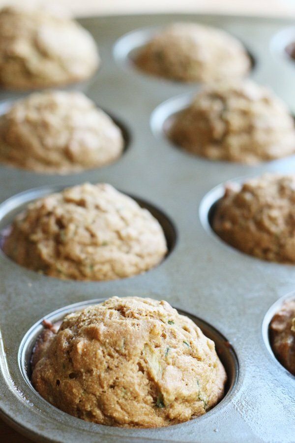 Zucchini Breakfast Muffins