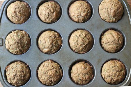 Zucchini Breakfast Muffins